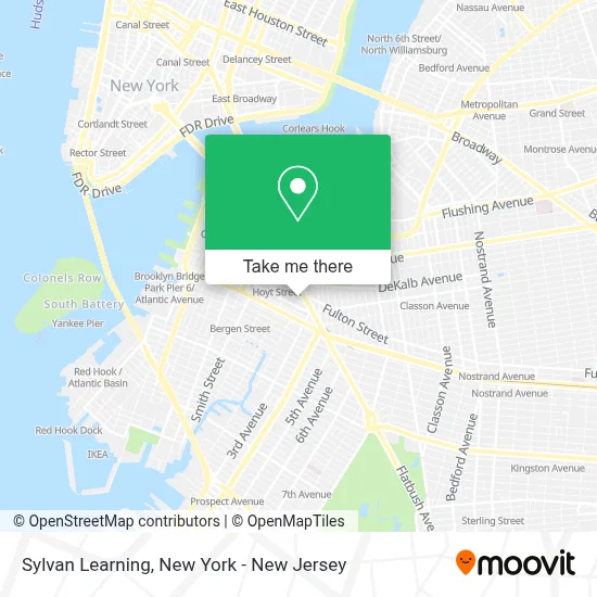 Sylvan Learning map