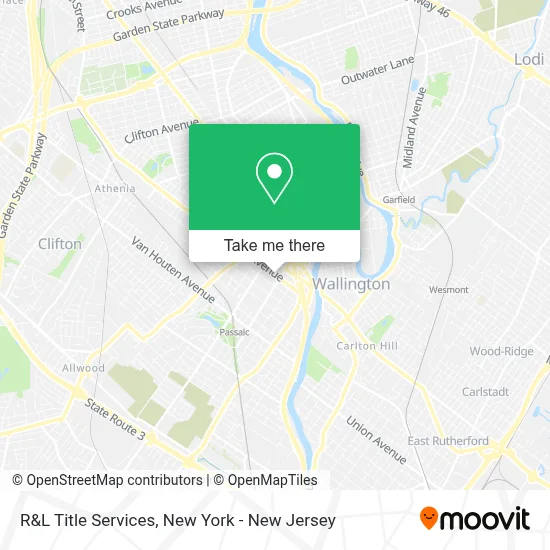 R&L Title Services map