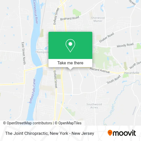 The Joint Chiropractic map