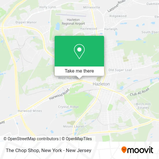 The Chop Shop map