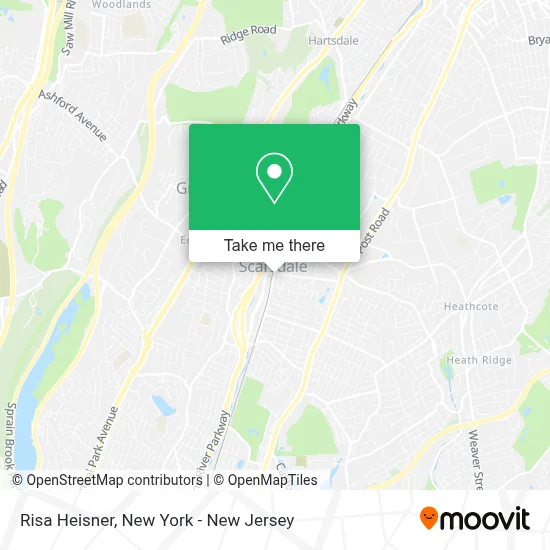 Risa Heisner map