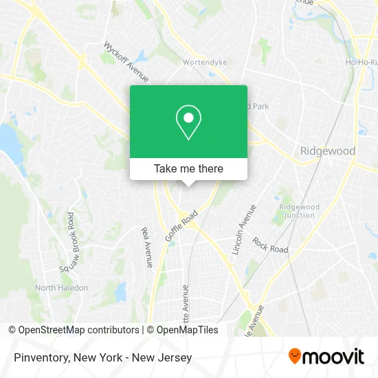 Pinventory map