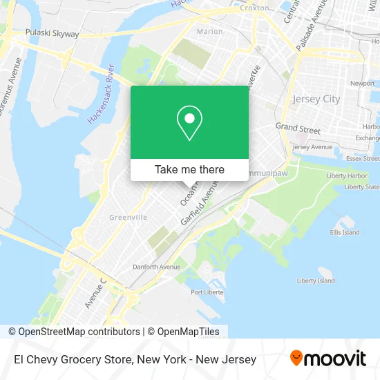 El Chevy Grocery Store map