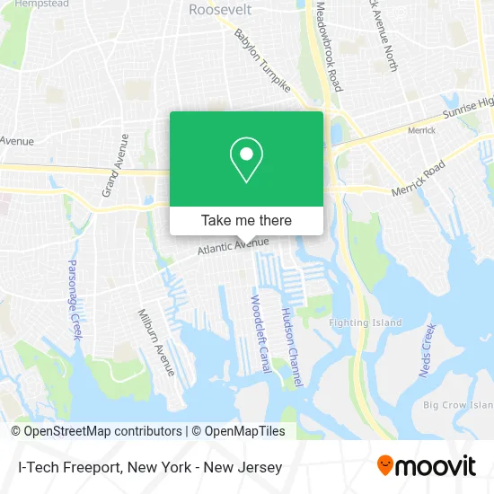 I-Tech Freeport map