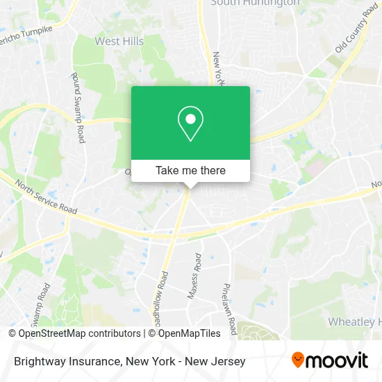 Brightway Insurance map