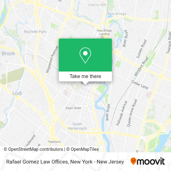 Rafael Gomez Law Offices map