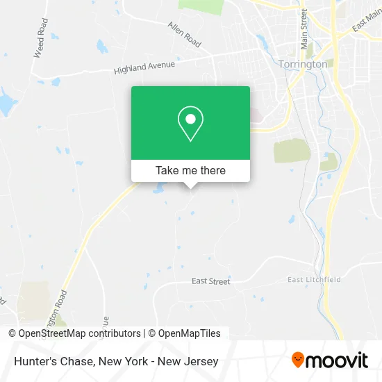 Hunter's Chase map