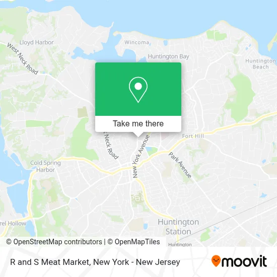 R and S Meat Market map
