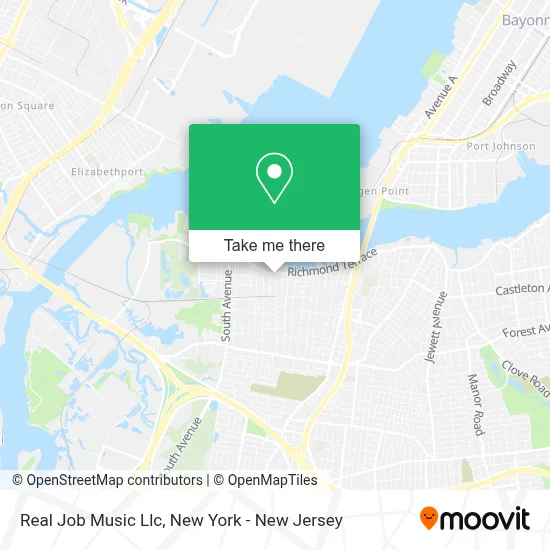 Real Job Music Llc map