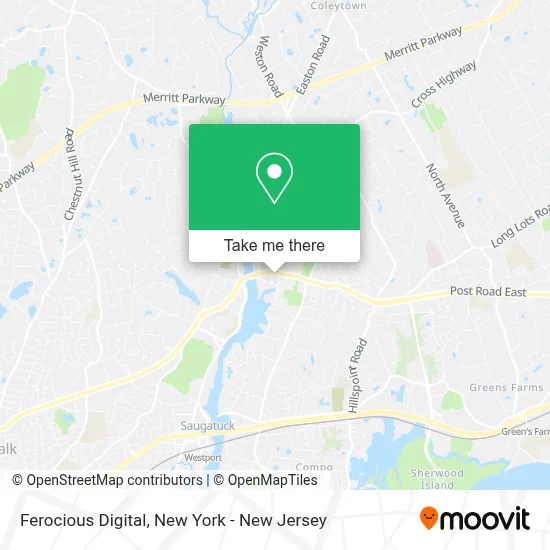 Ferocious Digital map