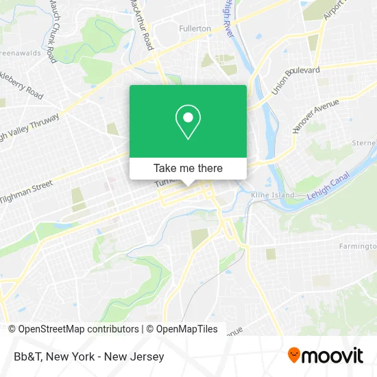 Bb&T map