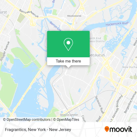 Fragrantics map
