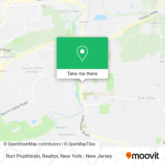 Rori Prushinski, Realtor map