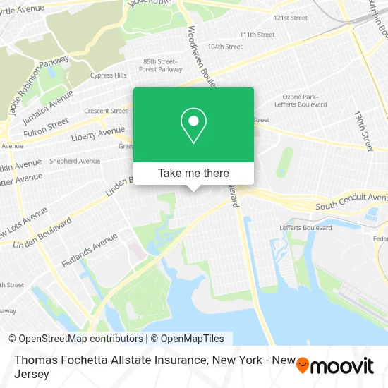 Thomas Fochetta Allstate Insurance map