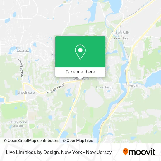Live Limitless by Design map