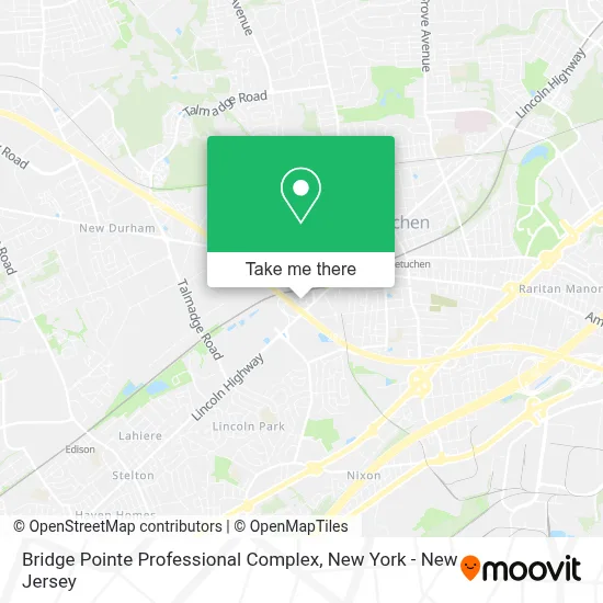 Bridge Pointe Professional Complex map