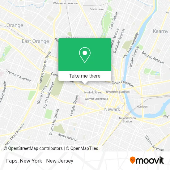 Faps map