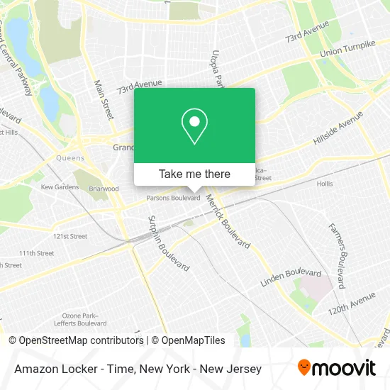 Amazon Locker - Time map