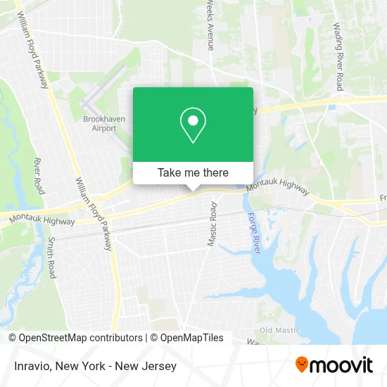 Inravio map