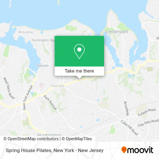 Spring House Pilates map