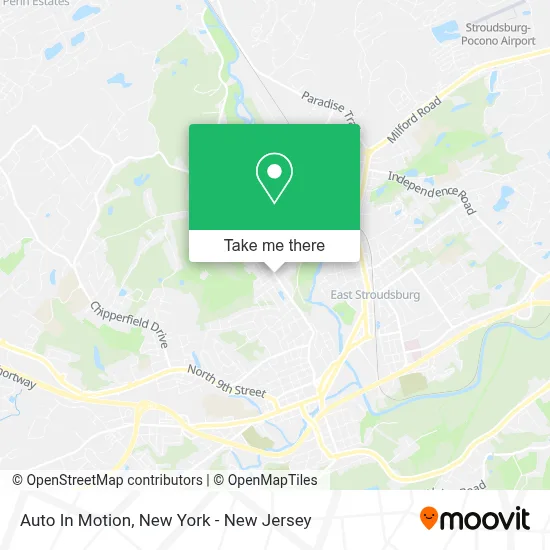 Auto In Motion map