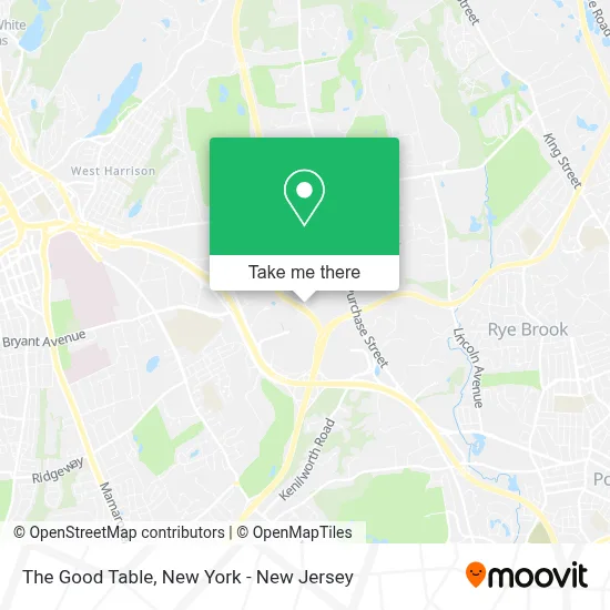 The Good Table map