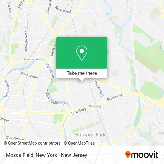 Mosca Field map