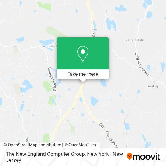 The New England Computer Group map
