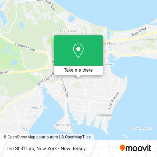 The Shift Lab map