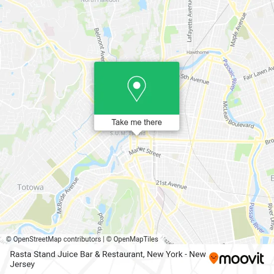 Rasta Stand Juice Bar & Restaurant map
