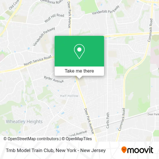Tmb Model Train Club map
