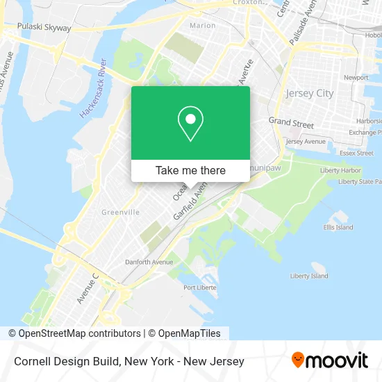 Cornell Design Build map