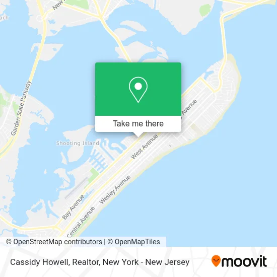 Cassidy Howell, Realtor map