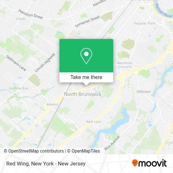 Red Wing map