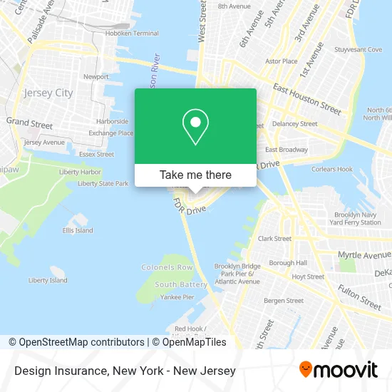 Design Insurance map