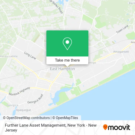 Further Lane Asset Management map