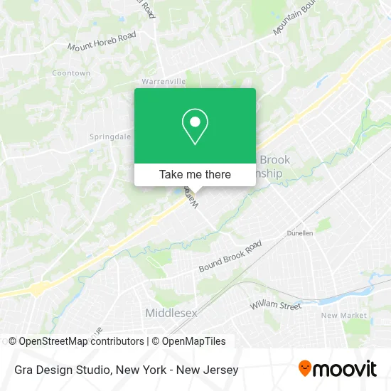 Gra Design Studio map