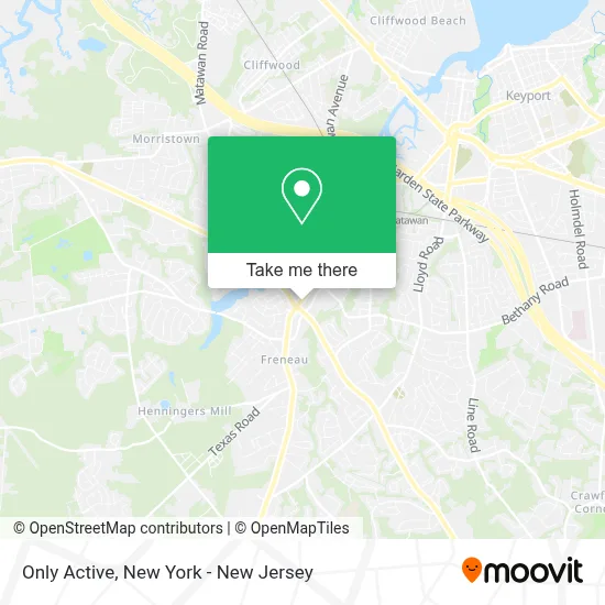Only Active map