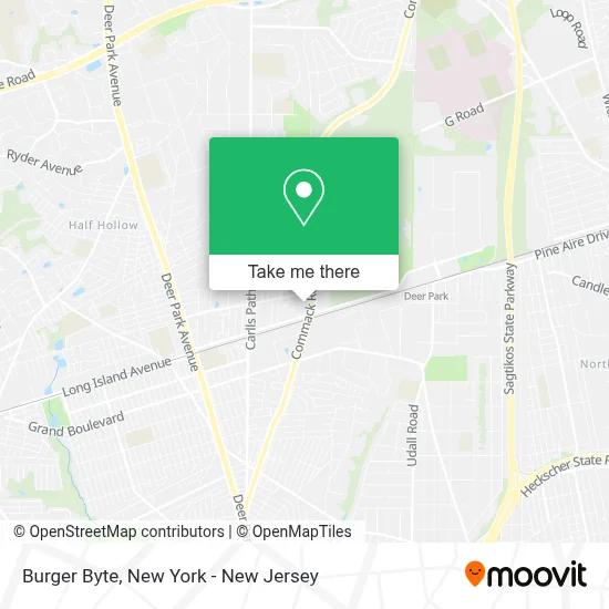 Burger Byte map
