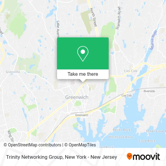 Trinity Networking Group map