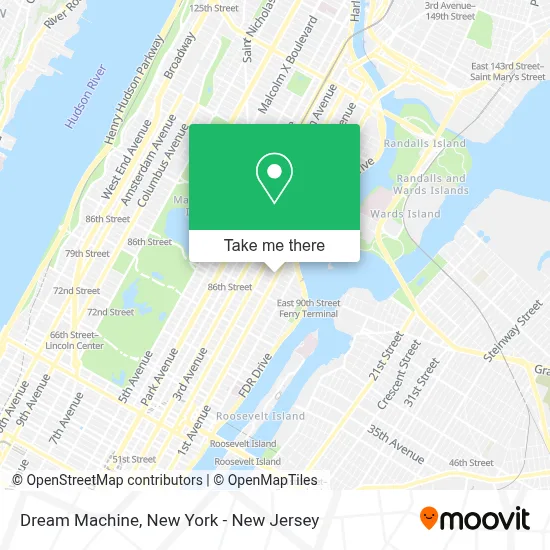 Dream Machine map