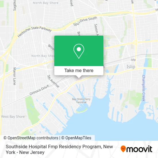 Southside Hospital Fmp Residency Program map