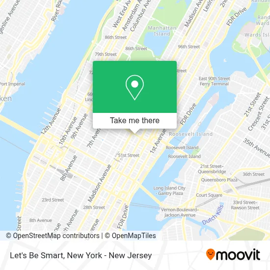 Let's Be Smart map