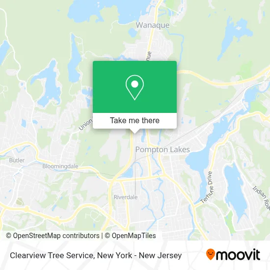 Clearview Tree Service map