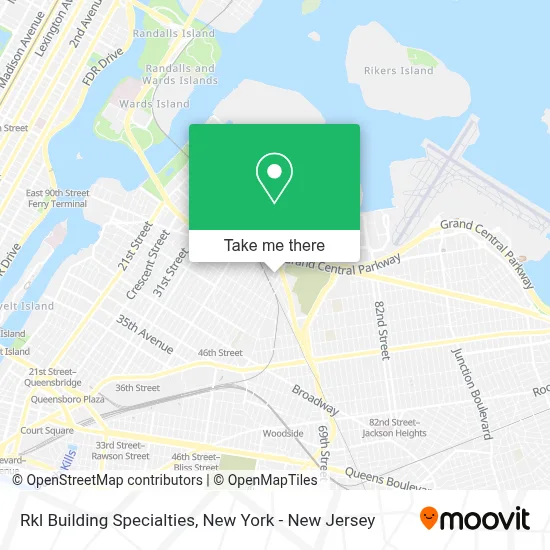 Rkl Building Specialties map