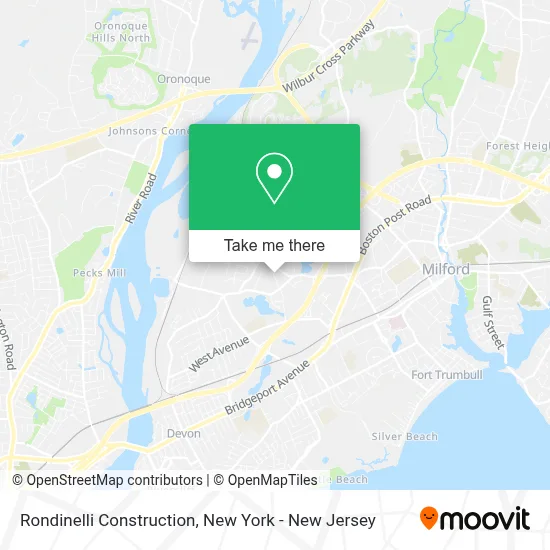 Rondinelli Construction map