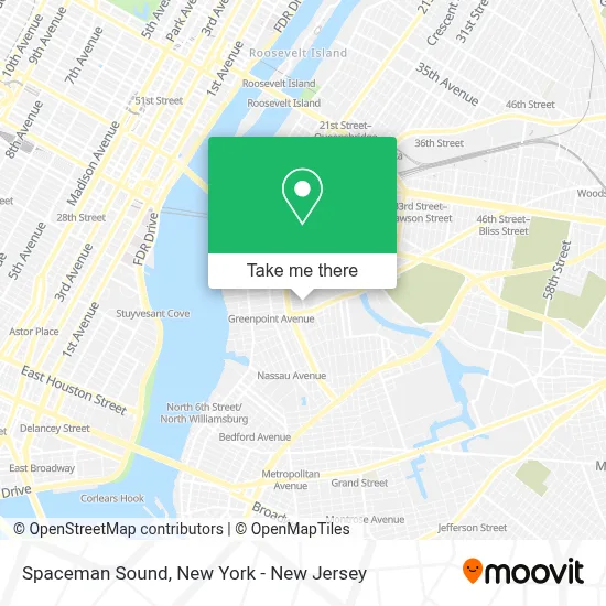 Spaceman Sound map