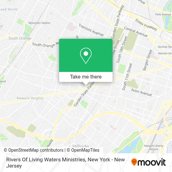 Rivers Of Living Waters Ministries map