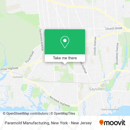 Paramold Manufacturing map