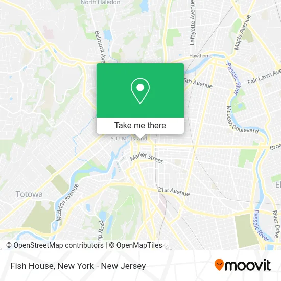 Fish House map